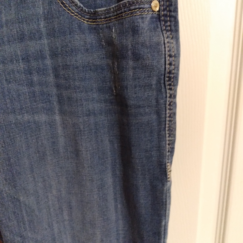 Melissa McCarthy straight leg size 16 stretch jeans